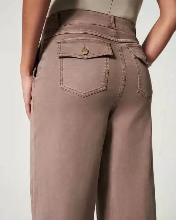 FlexForm® Stretch Twill Cropped Pants