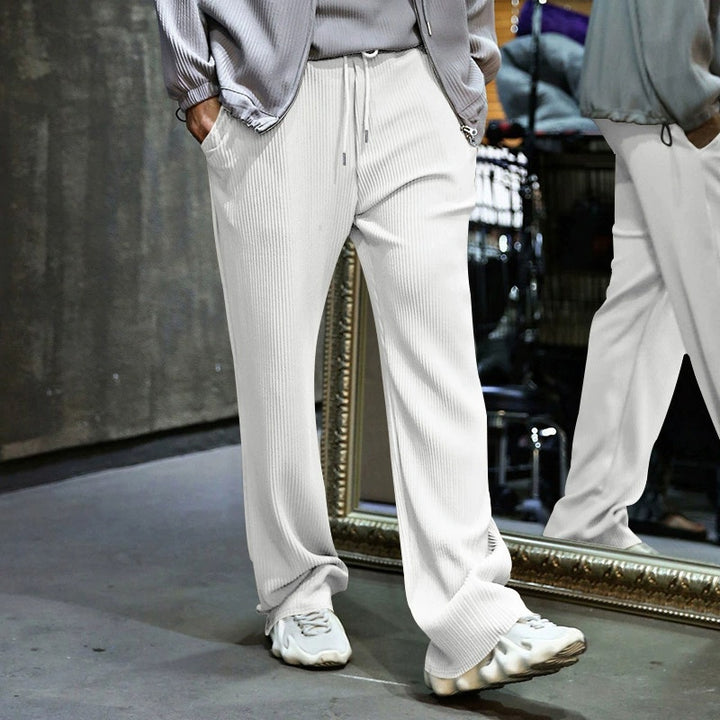 JacquardLine™ – Men’s Textured Stripe Casual Pants