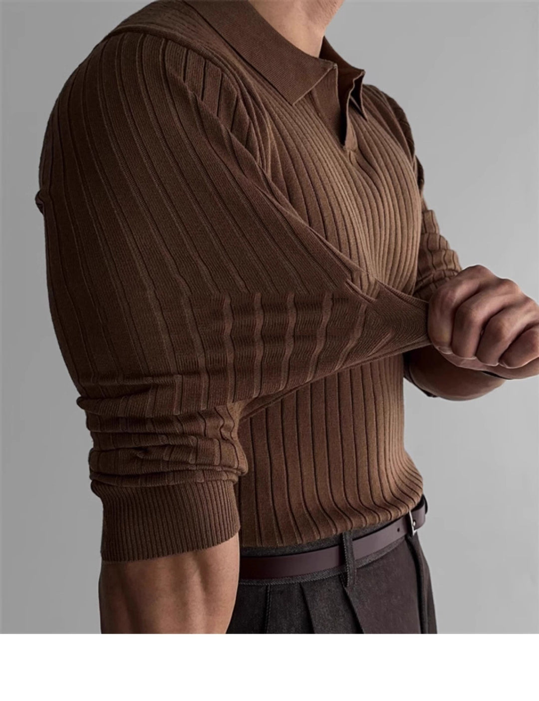 Sogno - Muscle Fit Knit Sweater
