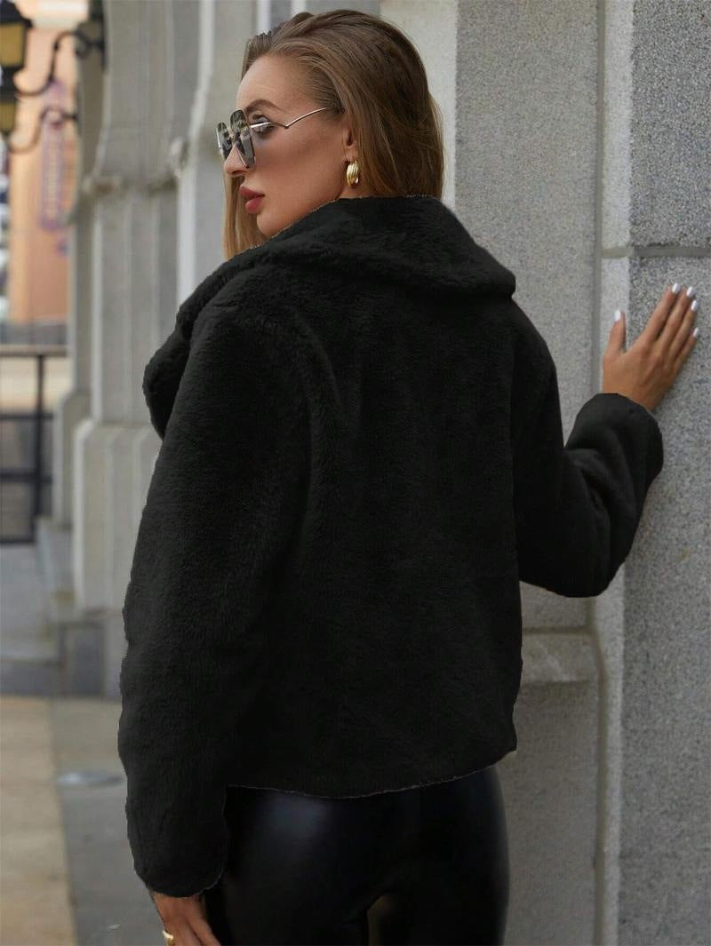 Faylora™ – Women’s Short Fox Fur Coat