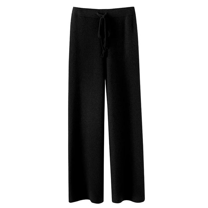 DrapeFlow™ – Women’s Knit Wide-Leg Lounge Pants