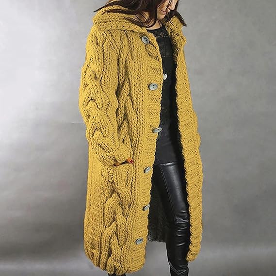 Beliora™ – Women’s Plus Sweater Coat