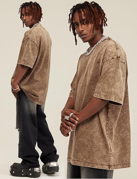 Casual Cotton Oversized Tee Set - 3-Pack