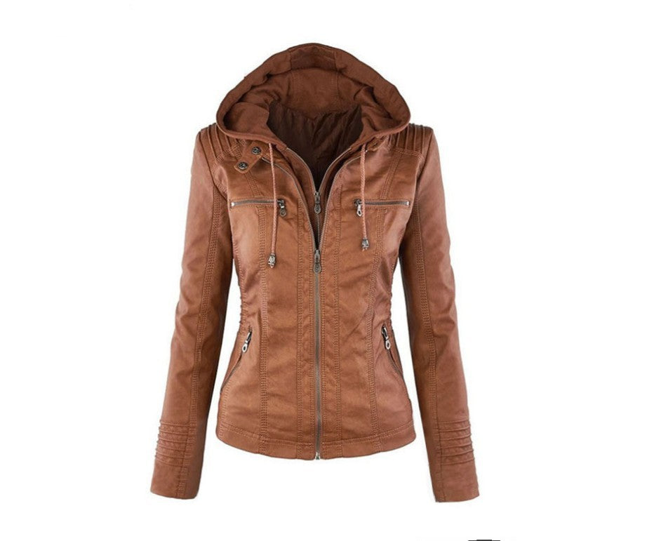 Vespera™ – Tailored Women Leather Jacket