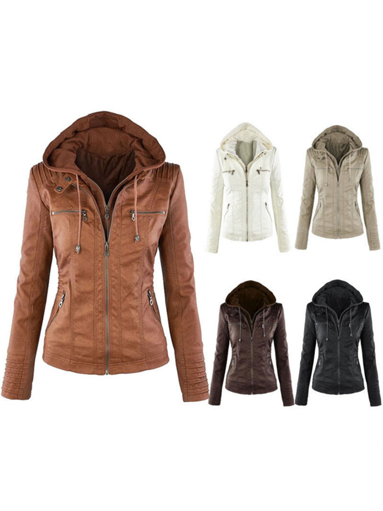 Vespera™ – Tailored Women Leather Jacket