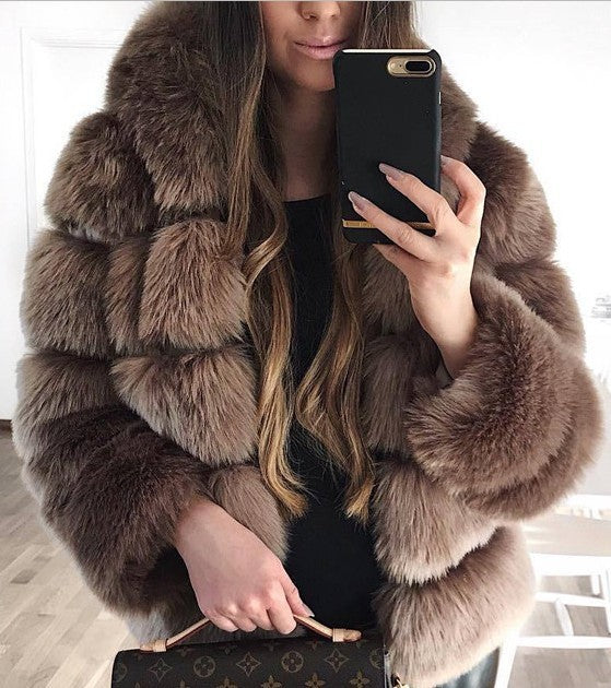 Fiorenze™ | Luxe European Faux Fur Winter Coat