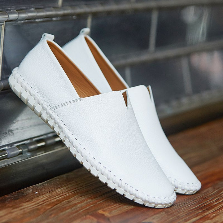 Corven™– Classic Leather Slip-Ons