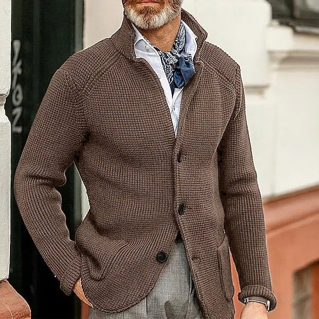 Oren™ – Men’s Knitted Jacket Coat