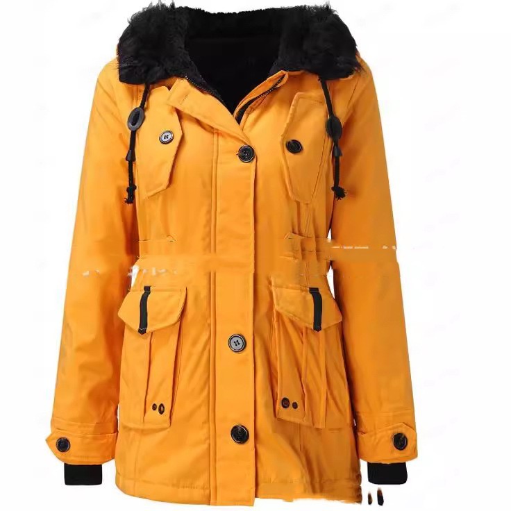 WarmMote™ – Soft Cotton Hooded Jacket For Woman