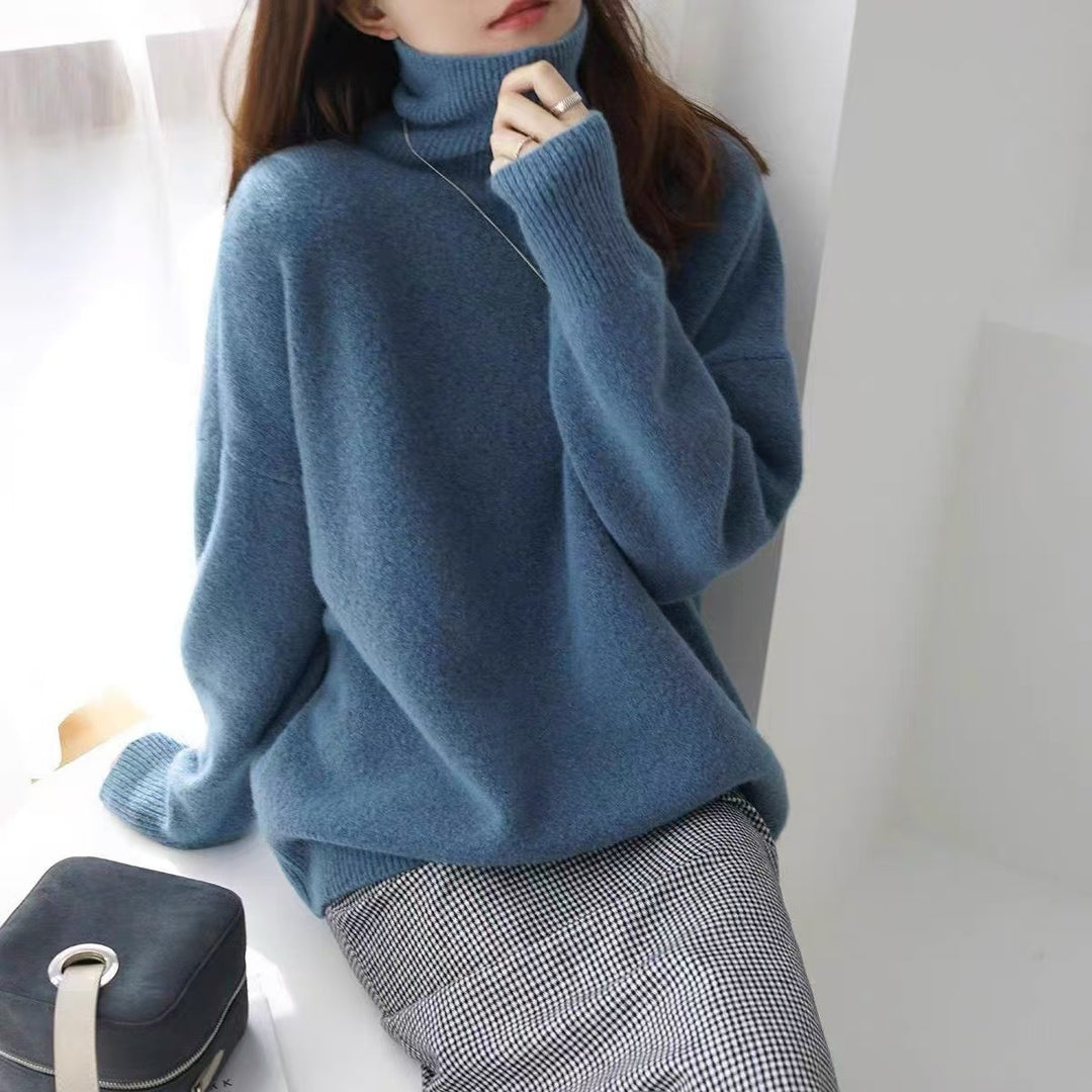Sereni™ – Woman Soft Thick Turtleneck Pullover