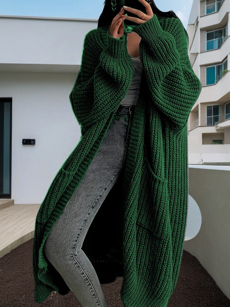Wynora™ – Woman soft oversized sweater coat