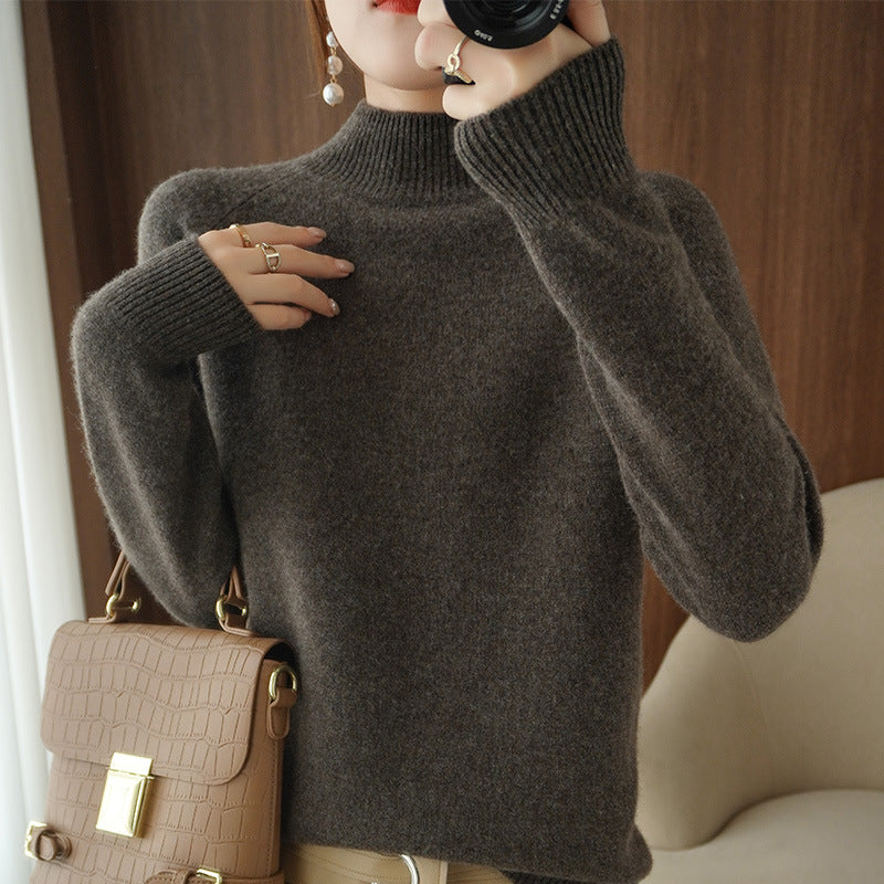 Liora™ – Soft Collar Sweater