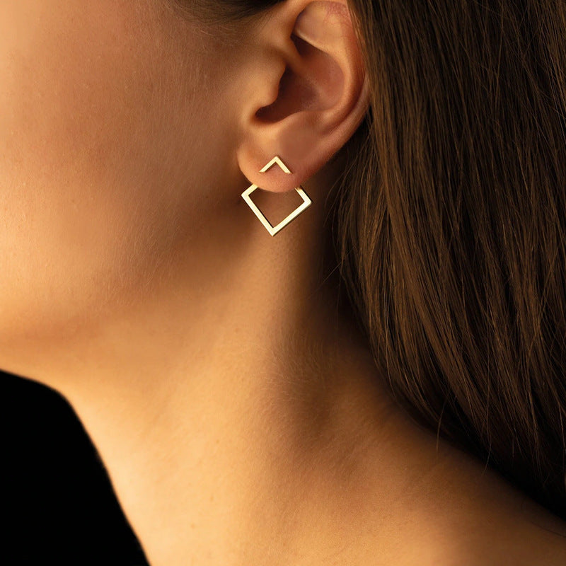 Lena™ | Modern Geometric Studs
