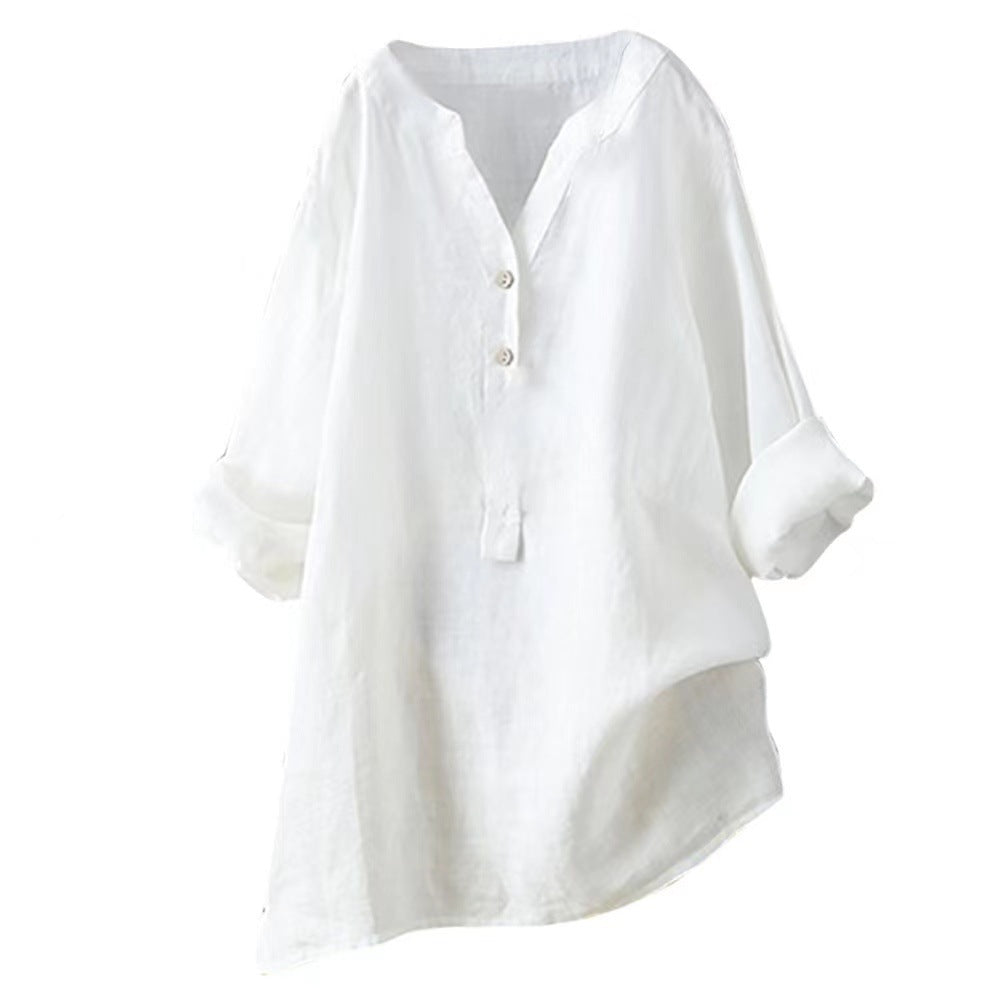 Alorin™ – Breezy Mandarin Blouse