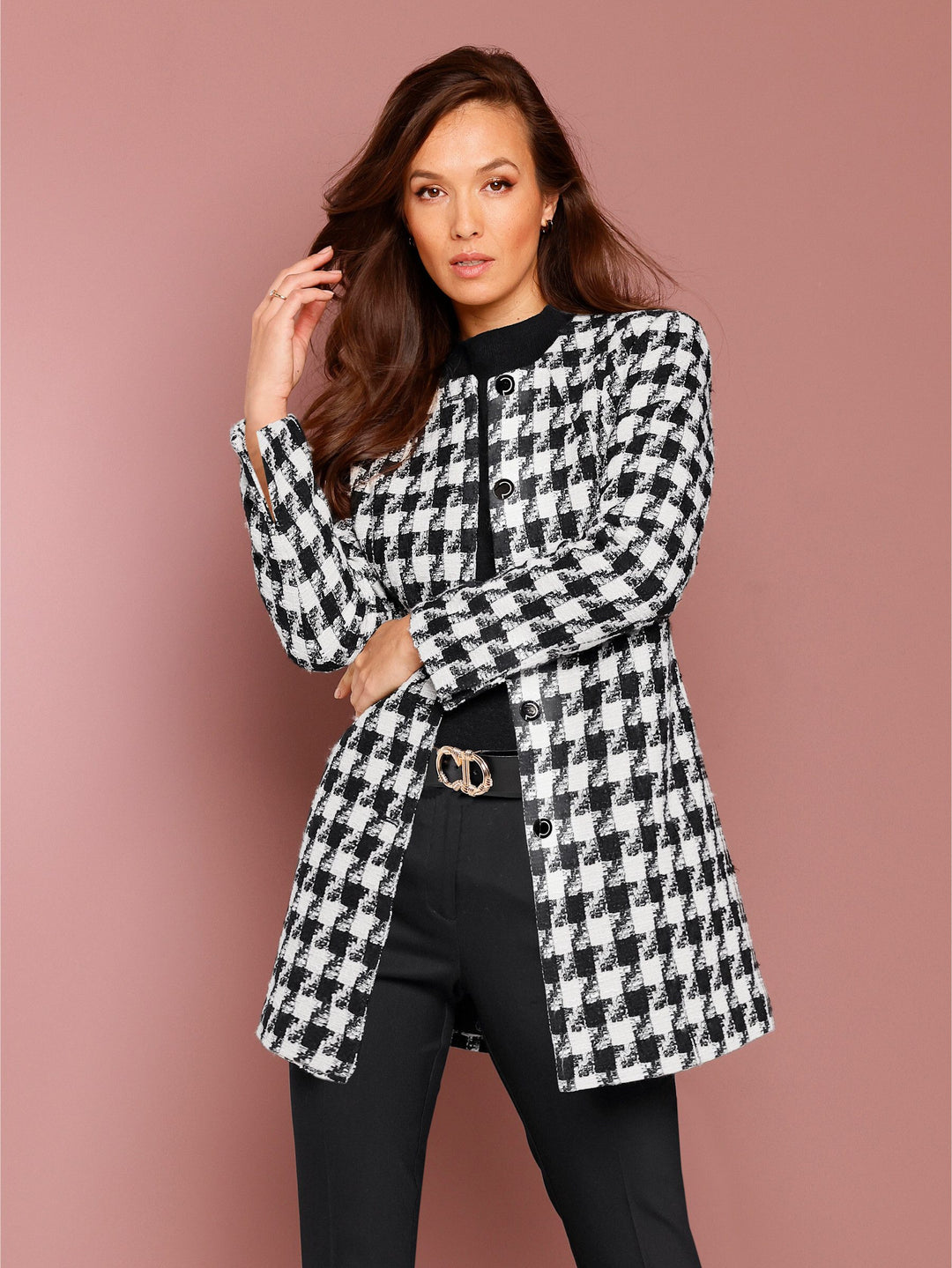 Novelle™ Artistic Trench Coat – Women’s Mid-Length Coat