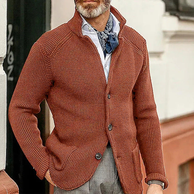Oren™ – Men’s Knitted Jacket Coat