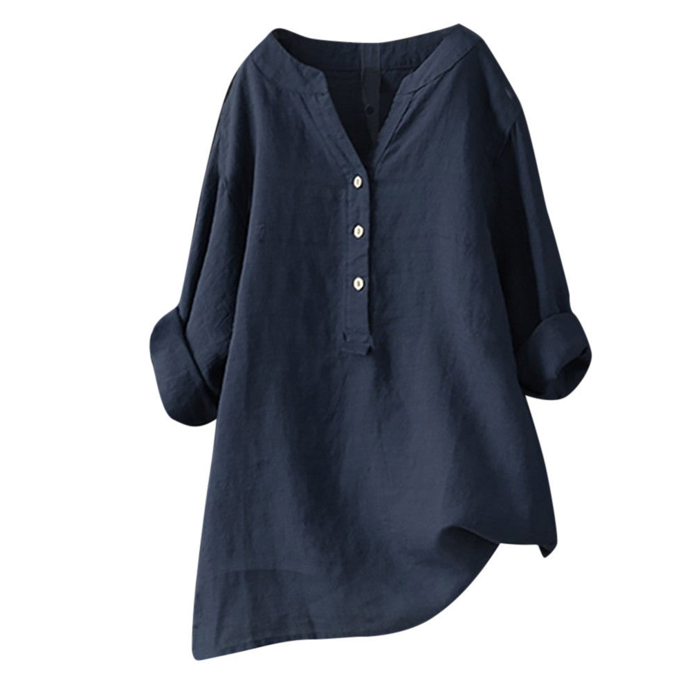 Alorin™ – Breezy Mandarin Blouse