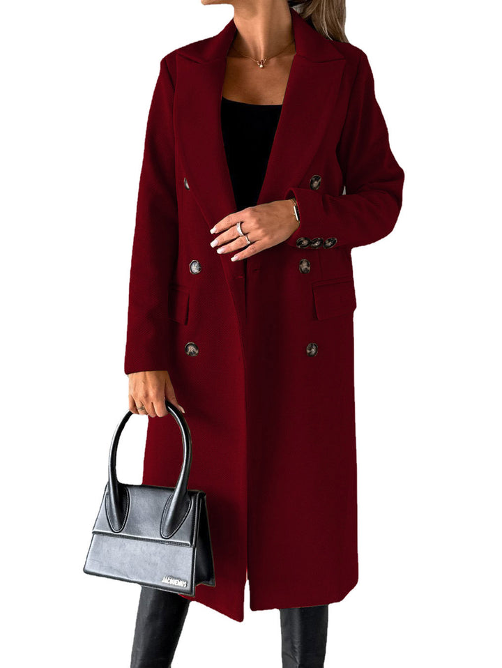Aurelia™ – Slim Woman Fit Long Winter Overcoat