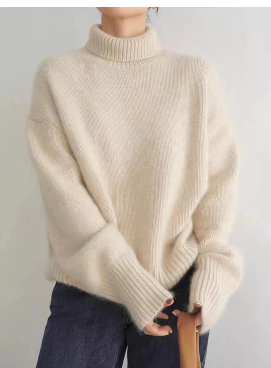 Sereni™ – Woman Soft Thick Turtleneck Pullover