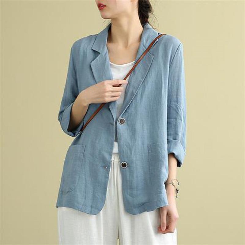 LinaVera™ | Timeless Linen Long Sleeve