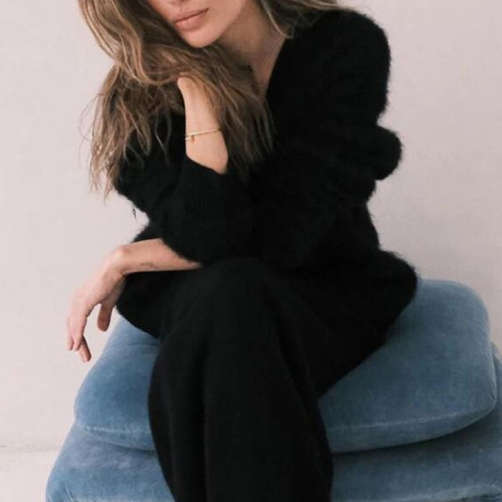 Serave™ – Women’s Loose V-Neck Cardigan