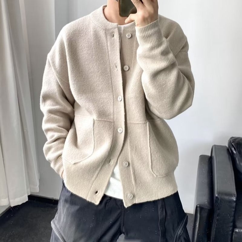 Brayden™ – Wool Knit Cardigan
