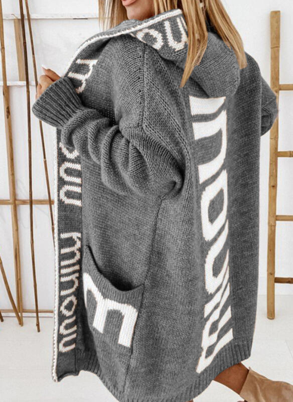 SereniKnit™ – Woman Relaxed Knit Cardigan