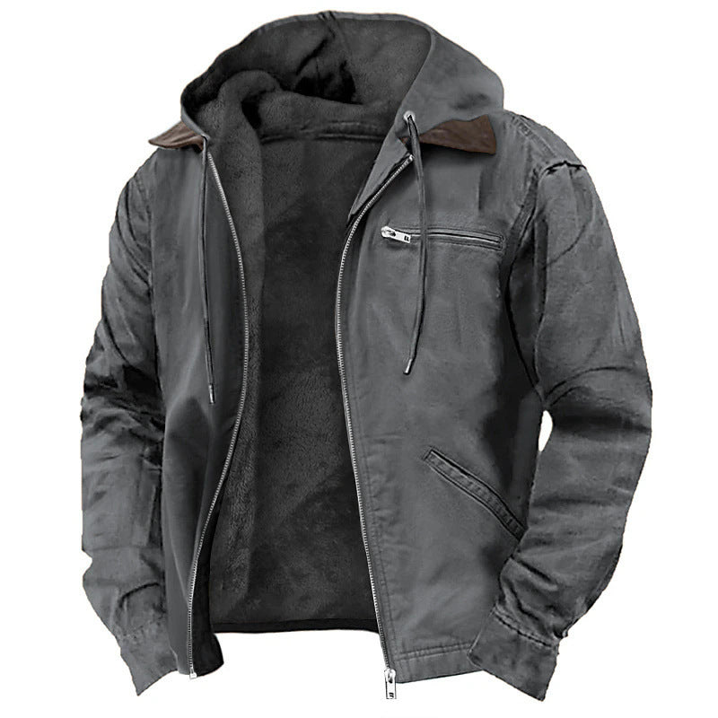 Veyron™ Men’s Fleece Jacket – Casual Hoodie