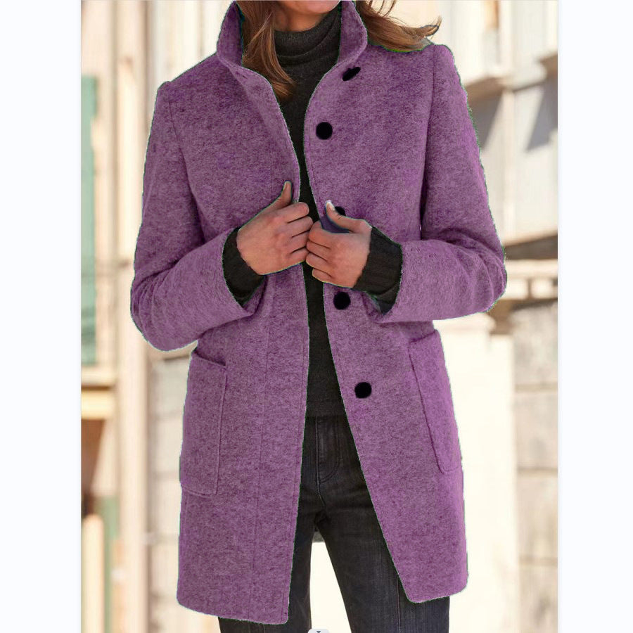 Serelda™ – Women Collar Wool Overcoat