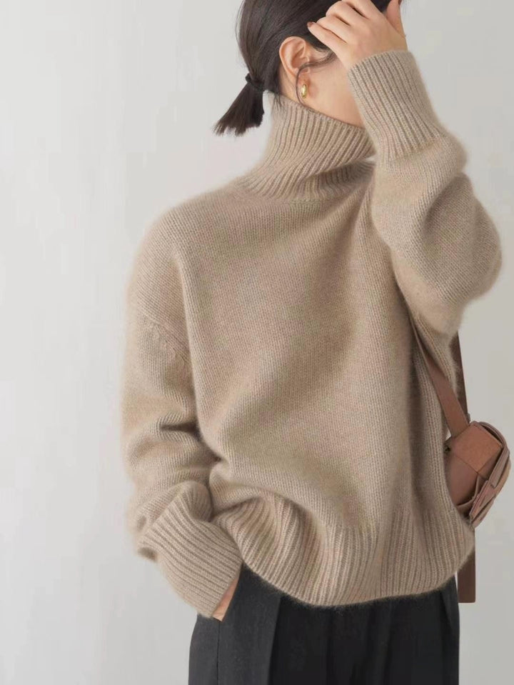 Sereni™ – Woman Soft Thick Turtleneck Pullover