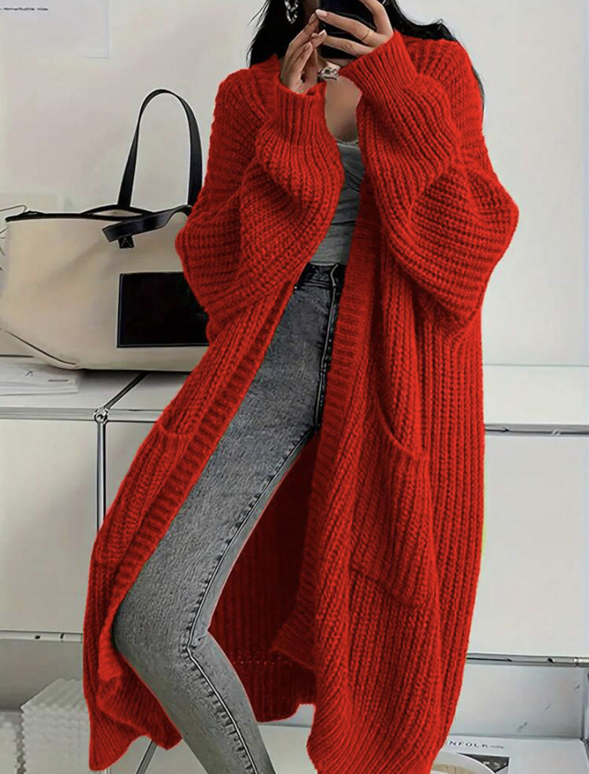 Wynora™ – Woman soft oversized sweater coat