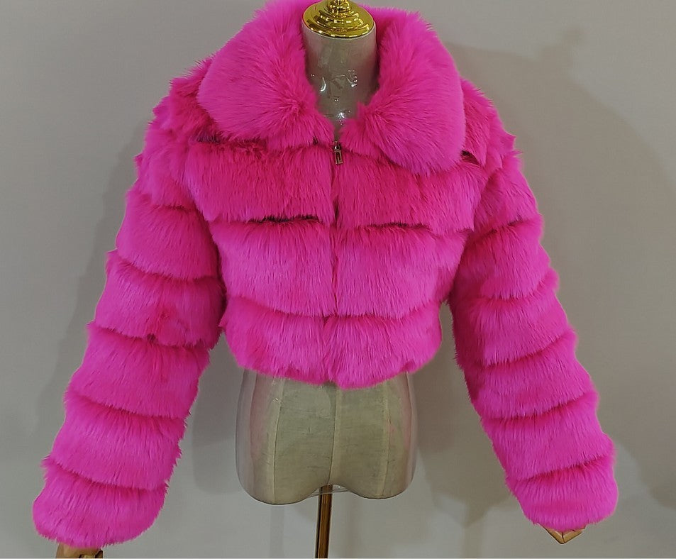Fiorenze™ | Luxe Real Fox Fur Winter Coat