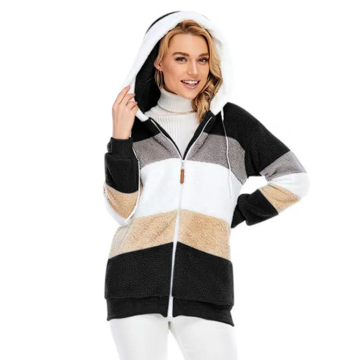 Avelora™ – Women’s Fleece Zip Cardigan