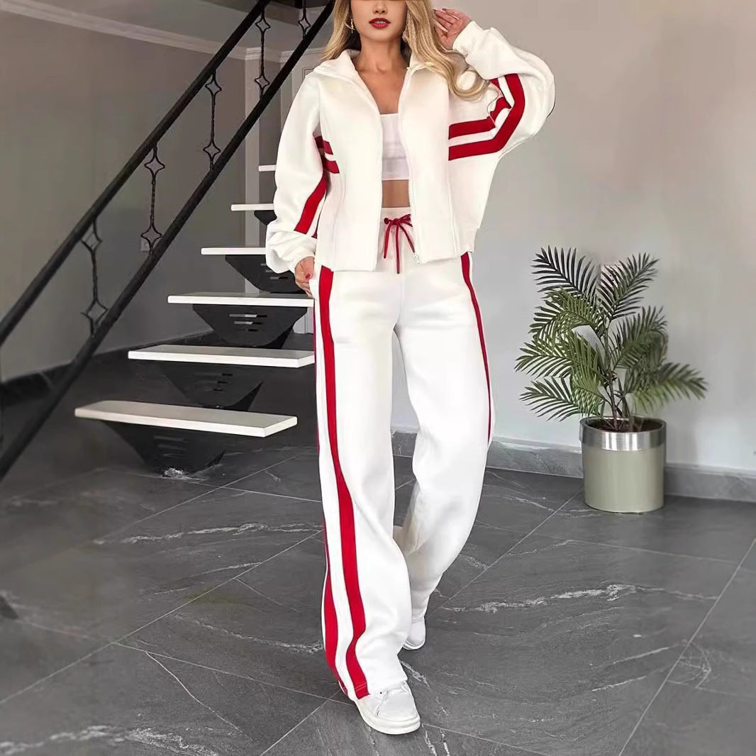 Anitta™ – Women’s Loose White Tracksuit Set