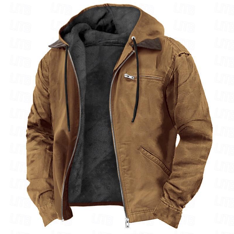 Veyron™ Men’s Fleece Jacket – Casual Hoodie