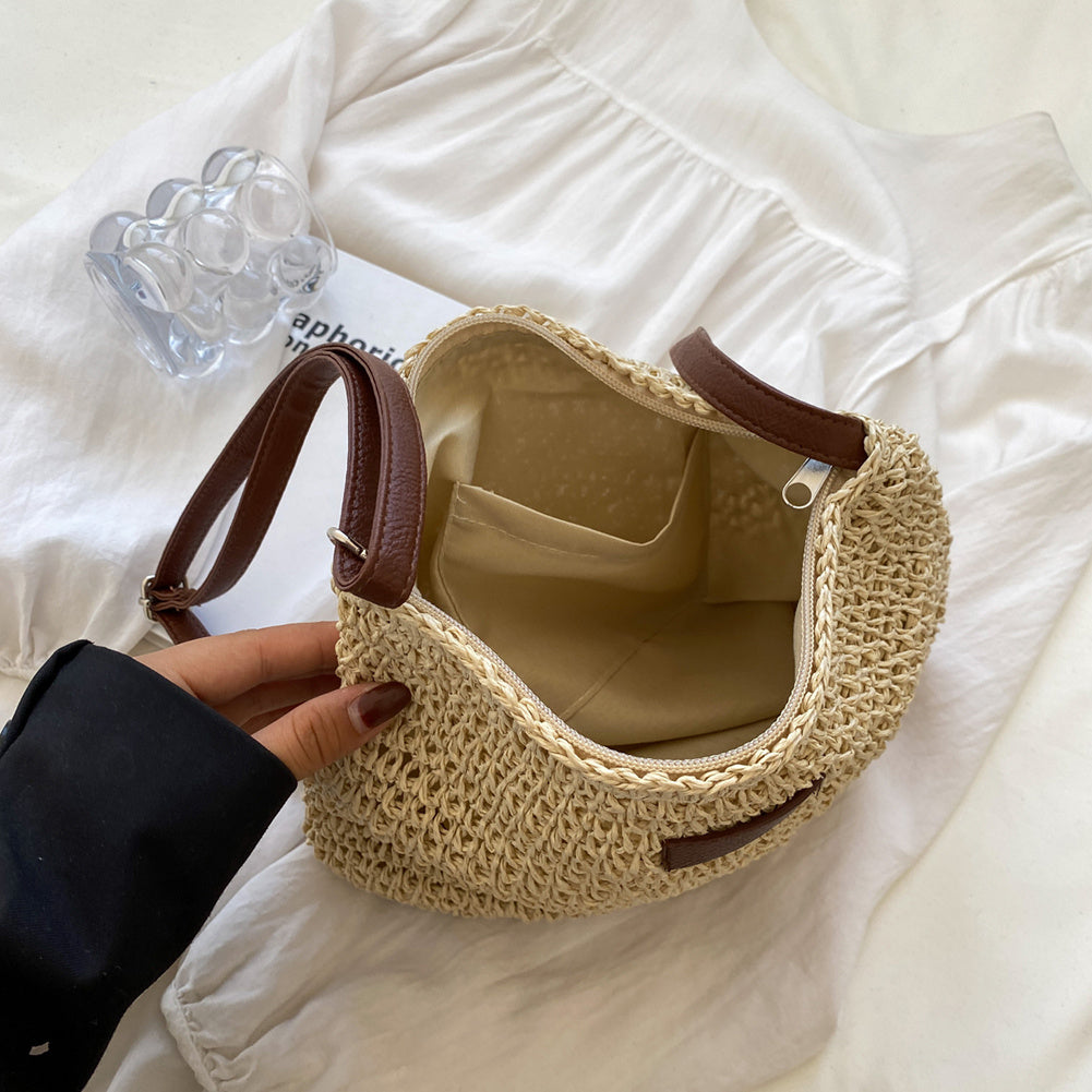 Serenata™ – Elegant Straw Beach Bag