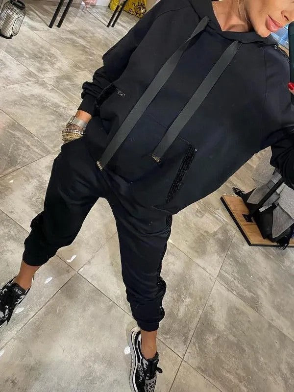 FlexCore™ – Hooded Sweatshirt & Sweatpants Tracksuit