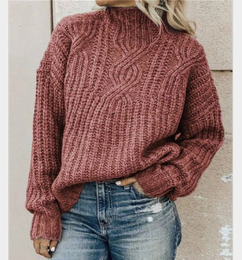Aloria™ High-Neck Knit – Women’s Twist Pullover