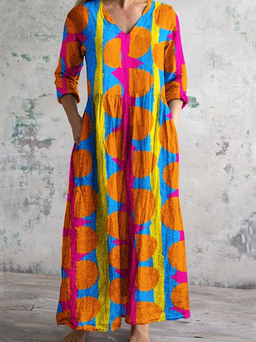 Serenata™ – Floral Reverie Mid-Length Dress