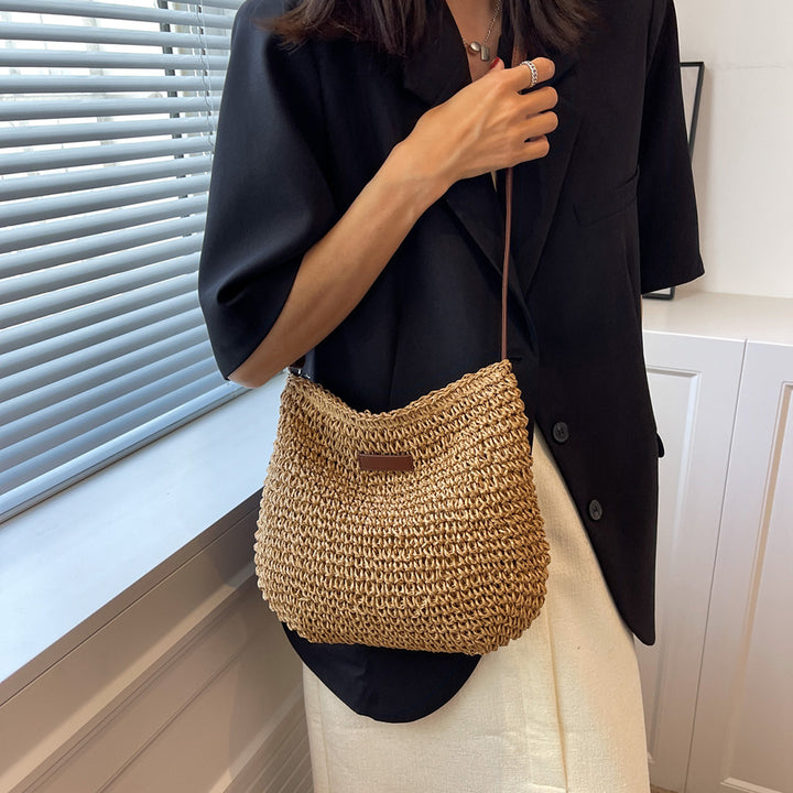 Serenata™ – Elegant Straw Beach Bag