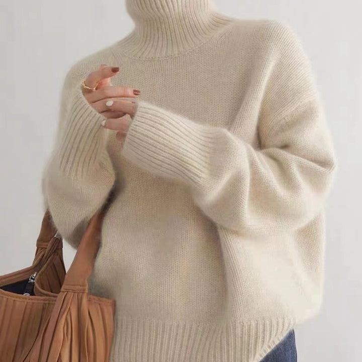 Sereni™ – Woman Soft Thick Turtleneck Pullover