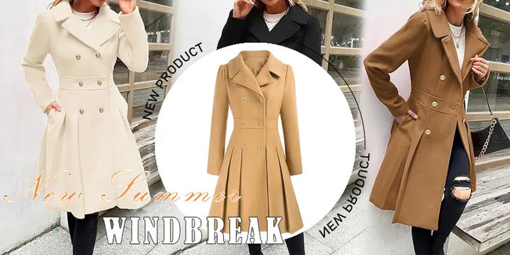 Orvaya™ – Women’s Double-Breasted Coat