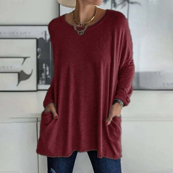 Seraphina™ – Effortless Pocket Pullover
