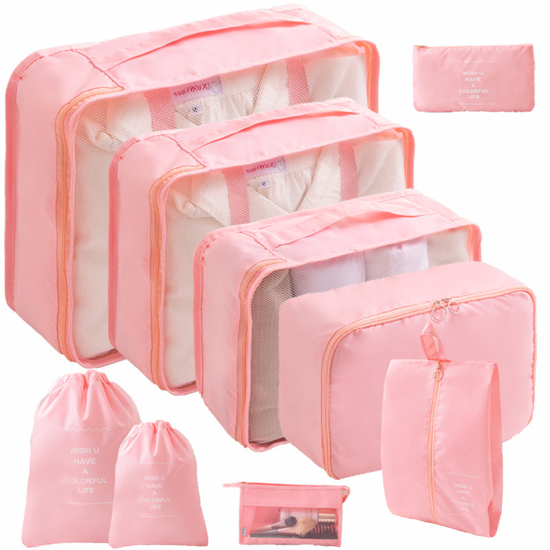 PackNest™ – 8-Piece Travel Organizer Storage Set