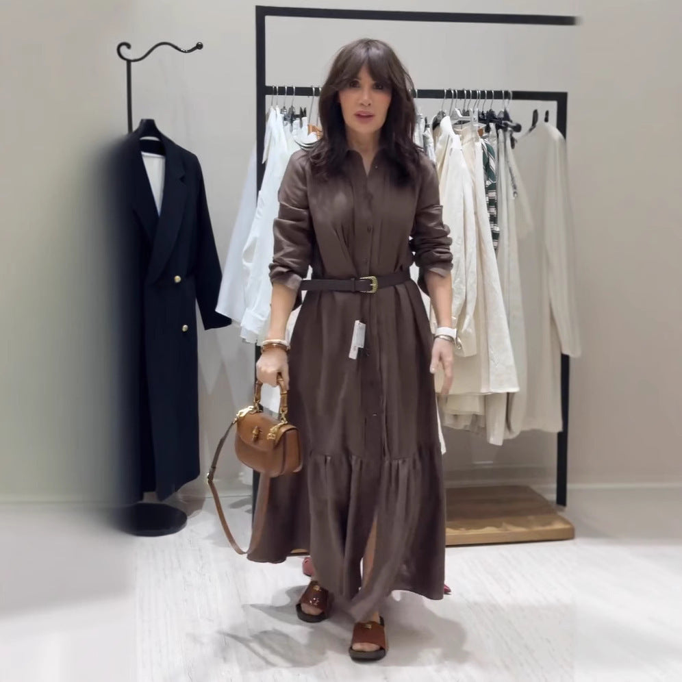 Valisse™ - Elegant Linen Dress