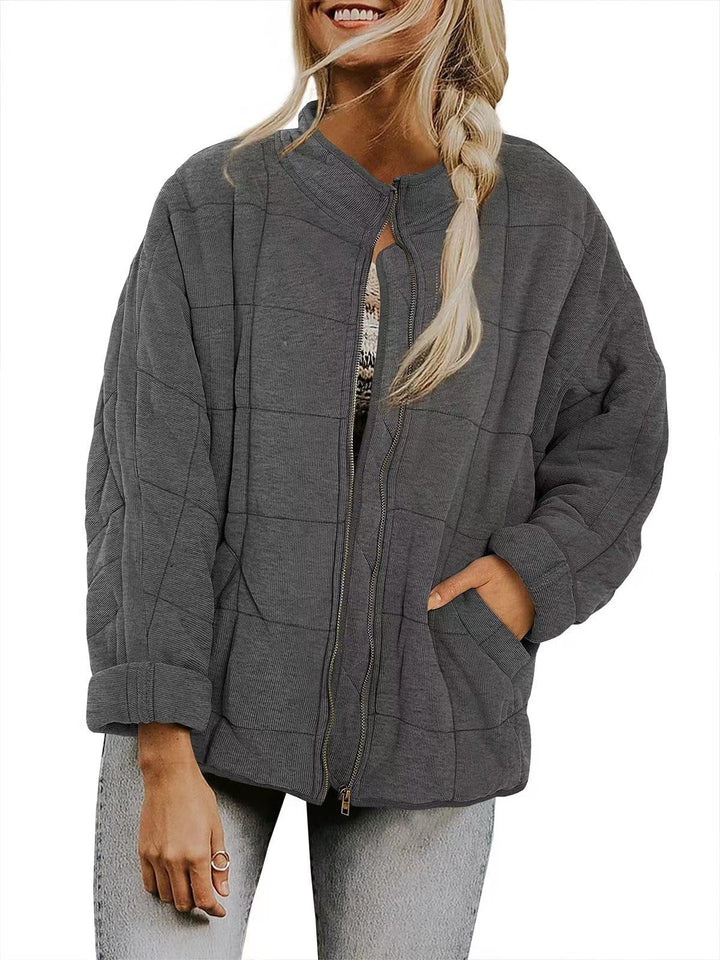 Virelle™ – Cotton Blend Pocket Jacket