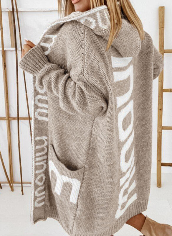 SereniKnit™ – Woman Relaxed Knit Cardigan