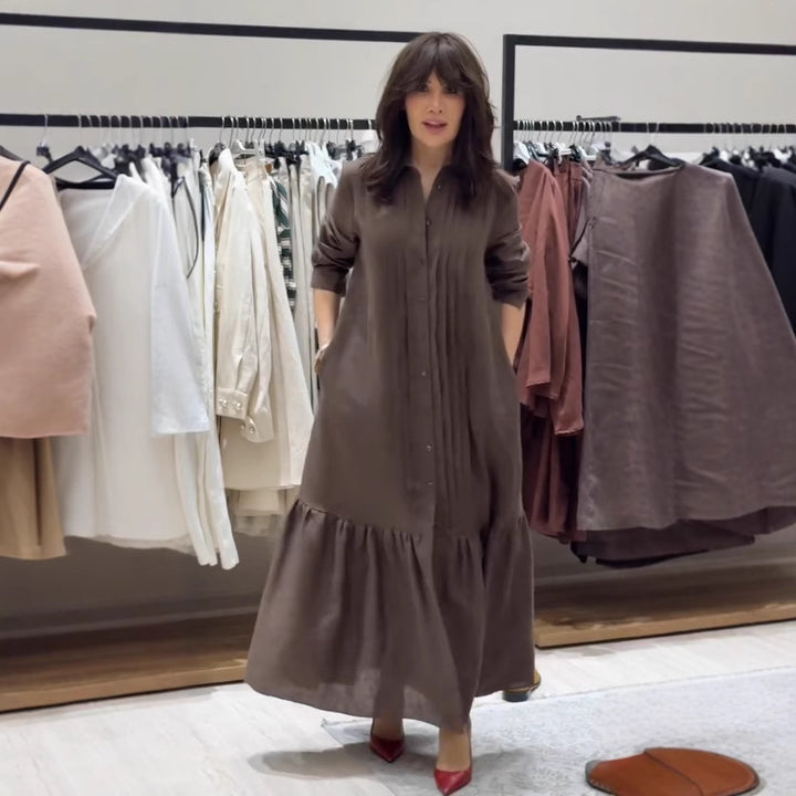 Valisse™ - Elegant Linen Dress