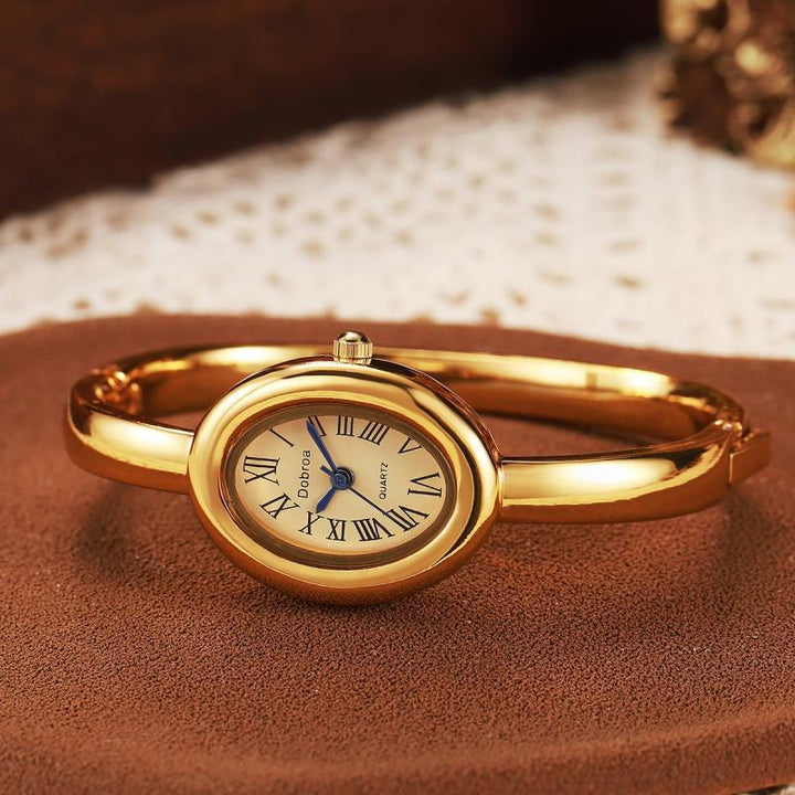 LuxeOra™ – Elegant Oval Women’s Watch