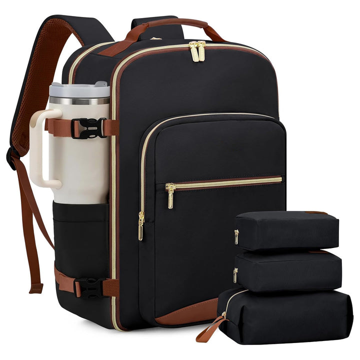 GusionPack™ – Carry-On Luggage Set with 3 Organizer Pouches